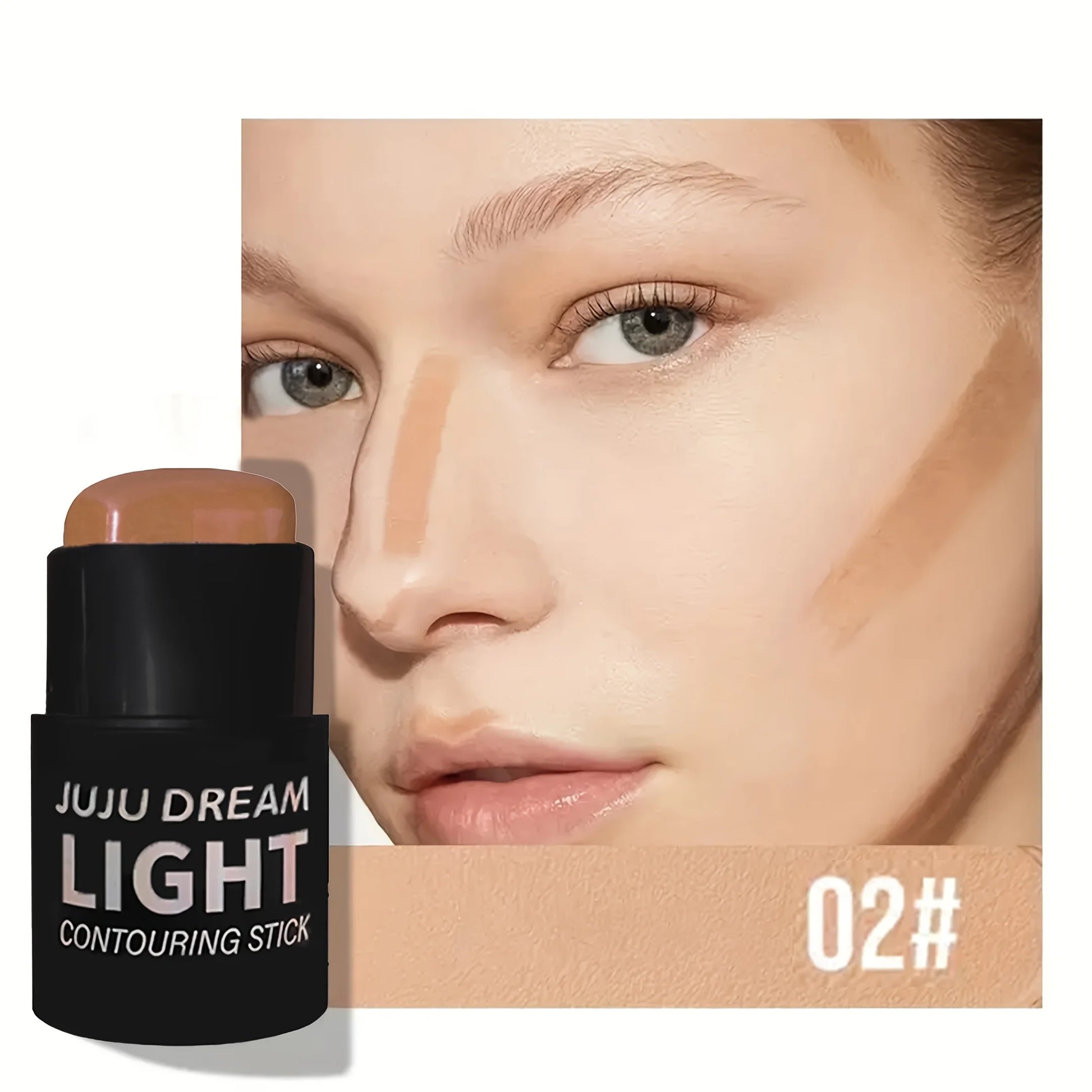 Eraser Foundation Stick – Velvet Smooth, Moisturizing Concealer & Liquid Foundation for Flawless, Long-Lasting Coverage